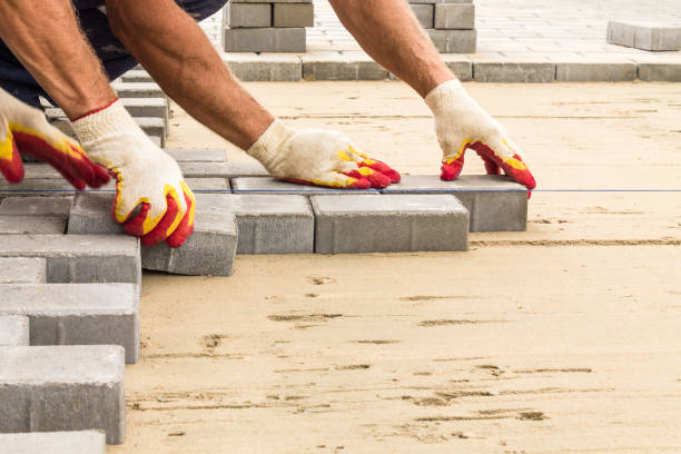Residential Paver Driveway in West Glendive, MT