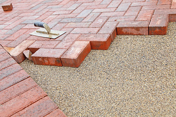 Residential Paver Driveway in West Glendive, MT